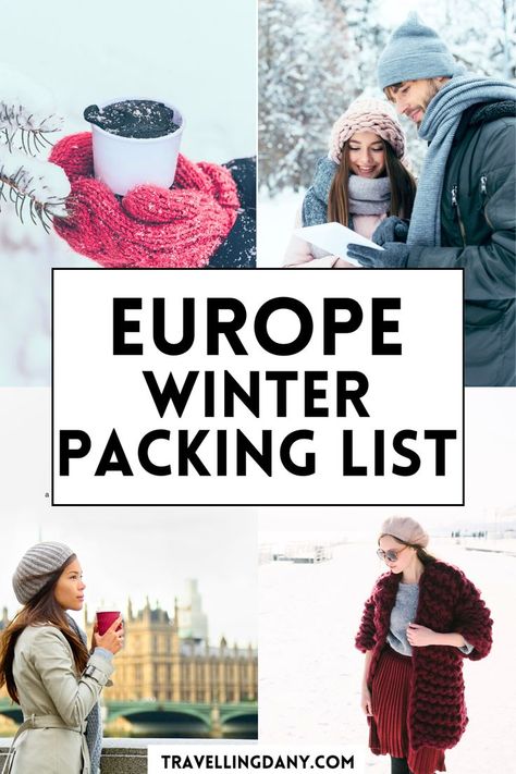 Wondering how to pack for Europe in a carry on? This guide breaks down the essentials you’ll need for a winter trip, including cozy layers, versatile outfits, and smart tips for minimalist packing. Packing For Two Weeks In A Carry On Winter, How To Pack For Europe In Winter, Packing Light For Winter Travel, Norway Packing List, Europe Winter Packing, Pack For Europe, Winter Capsule Wardrobe Travel, Packing List For Europe, Germany In Winter