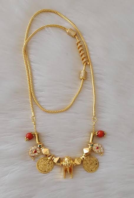 Thali Chains Gold Latest Models, Thali Kodi Designs Gold, Thaali Chain Designs Gold, Thali Chain Designs Gold Latest, Gold Mangalsutra Designs Indian, Thaali Design, Thali Chain Designs Gold, Thali Kodi, Thali Design