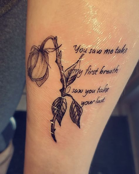 Remembrance Tattoo Quotes, You Were There When I Took My First Breath Tattoo, You Saw Me Take My First Breath, Passed Mom Tattoos For Daughter, Wife Memorial Tattoos, In Loving Memory Of Mom Tattoos, Tattoo Ideas For Loved Ones Who Passed Grandma, I’ll Carry You With Me Tattoo, Tattoo Ideas In Memory Of Grandparents