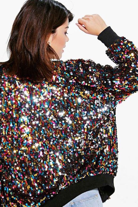 Glitter Jacket, December Outfits, Sparkle Outfit, Look Festival, Plain Outfits, Garment Industry, Sequin Jacket, Clothing Details, Sequin Fabric