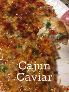 Cajun Caviar, the best appetizer for a Southern get together Ladys Universe Recipes, Easy Recipes To Take To A Party, Marti Gras Appetizers, Oyster Roast Party Menu Appetizers, Appetizers For Red Wine Pairing, Guys Lunch Ideas, Gold Appetizer Ideas, Captain Rodneys Boucan Glaze Recipes, Vegetarian Hors Doeuvres Appetizers