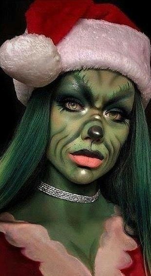 New Year Eye Makeup, Fantasy Make-up, Halloween Make-up Looks, Halloweenský Makeup, Christmas Eye Makeup, Makeup Christmas, Cute Halloween Makeup, Christmas Makeup Look, Cool Halloween Makeup