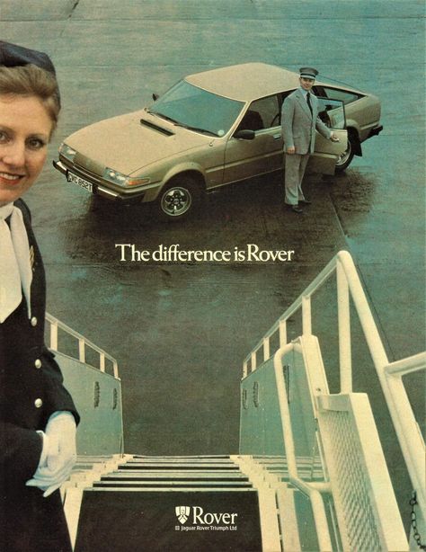 1979 Rover SD1 3500 V8 80s Advertising, Rover Sd1, Every Other Thursday, Car Rover, British Car, Ad Car, British Motors, Car Brochure, Euro Cars