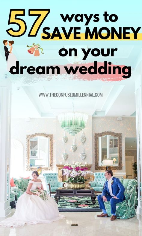 Wedding Expensive, Budget Friendly Wedding Ideas, Expenses List, Save Money Wedding, Frugal Wedding, Tips To Save Money, Plan A Wedding, Retire Early, Budget Friendly Wedding