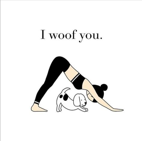 Yoga Dog Illustration, Dog Yoga Poses, Puppy Yoga, Yoga Humor, Yoga Drawing, Yoga Poses For Flexibility, Beginner Yoga Poses, Morning Yoga Flow, Diy Yoga