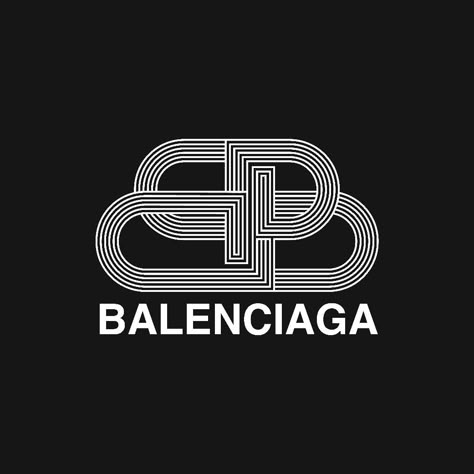 Balenciaga Logo Art, Balenciaga Logo Design, Balenciaga Branding, Typography Shirt Design, T Shirt Logo Design, Packing Hacks Clothes, Circle Logo Design, Emb Designs, Print Design Fashion