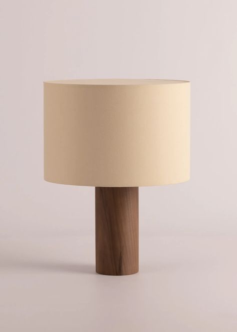 Table Lamps - Simone & Marcel Hardwood Colors, Rural Spain, Designers Studio, Classic Table Lamp, Wooden Table Lamps, Classic Table, Small Table Lamp, Drum Lampshade, Wood Lamps