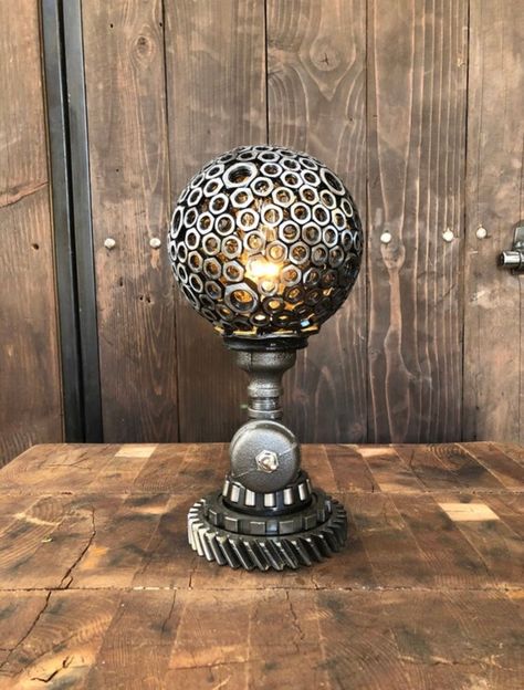 Steampunk lamp diy