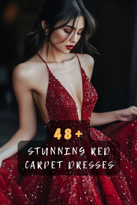 Explore 48 red carpet dress ideas that offer timeless elegance and captivating allure. Featuring graceful designs, exquisite embellishments, and chic cuts, these gowns impress. Click to explore these elegant inspirations and step into the spotlight with red carpet sophistication! 👗✨💃 #ElegantGowns #GracefulDesigns #ExquisiteEmbellishments #ChicCuts #RedCarpetStyle #FashionInspo #TimelessElegance Red Carpet Dress Ideas, Red Carpet Dress, Carpet Outfits, Carpet Dress, Red Carpet Outfits, Gown Style, Iconic Dresses, Gowns Of Elegance, Red Carpet Dresses