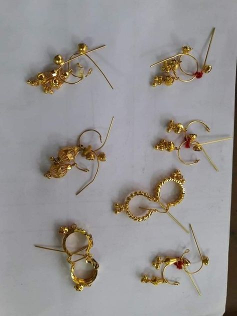 Baby Ear Rings Gold, Gold Earrings For Kids Baby, Ear Rings For Kids, Big Earrings Gold, Rings For Kids, Pretty Gold Necklaces, Gold Neck Chain, Gold Earrings For Kids, Small Earrings Gold