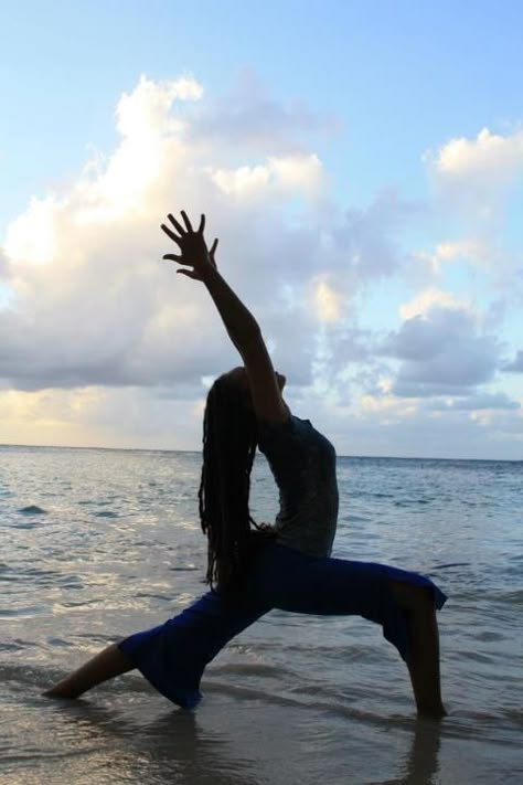 Black Yogis Yoga Black Women, Black Wellness, Endurance Running, Yoga Photoshoot, Yoga Aesthetic, Warrior Pose, Yoga Inspo, Woman Yoga, Kingston Jamaica