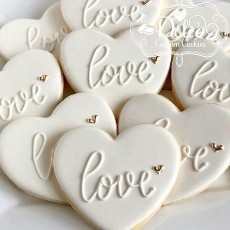 She Said Yes Engagement, Said Yes Engagement, Wedding Shower Cookies, Valentine Cookies Decorated, Valentines Day Sugar Cookies, Engagement Cookies, Bridal Cookies, Valentine Sugar Cookies, Bridal Shower Cookies