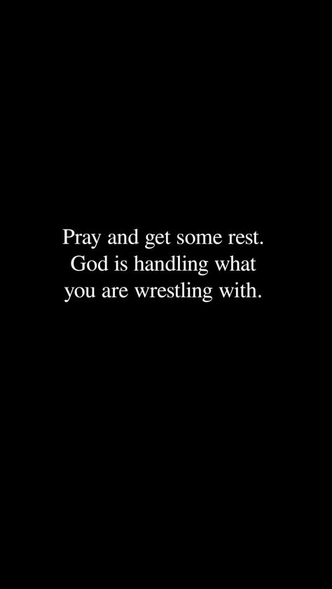 God Is Handling It, Pray For Me, Get Some Rest, Heal Me Lord Quotes, Let God Handle It, Give It To God, Ayat Alkitab, Biblical Quotes, Prayer Quotes