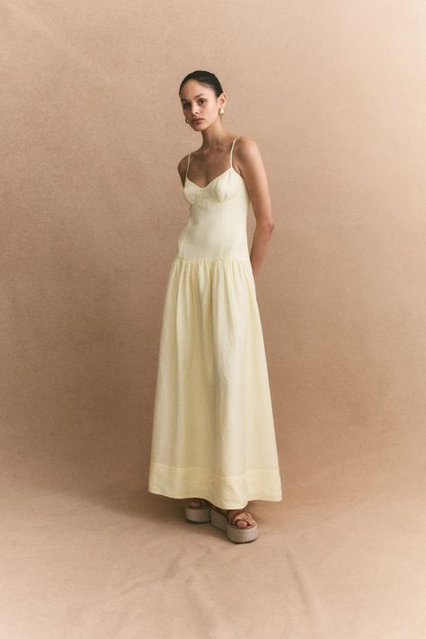 Shona Joy | La Palma 70s Glamour, Hamptons Summer, Latest Dresses, Shona Joy, Wedding Linens, Balearic Islands, Resort Wedding, New Arrival Dress, Dress Ideas