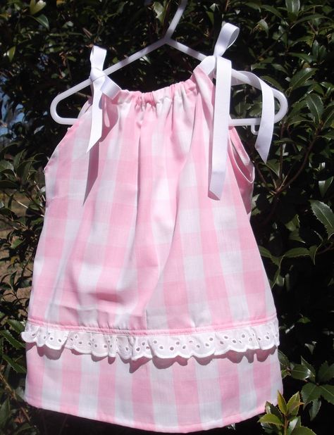 pillowcase dresses Pink Buffalo Plaid, Pillowcase Dress Pattern, Pink Check Dress, Buffalo Plaid Dress, Toddler Girl Dress, Pillow Dress, Pillowcase Dress, Full Dress, Check Dress