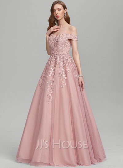 Pink And Gold Dress, Wedding Dress With Beading, Dresses With Beading, Stylish Prom Dress, Tulle Prom Dresses, Gold Dresses, Trendy Prom Dresses, Gown Princess, Organza Wedding Dress