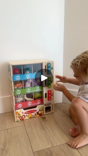 6.3M views · 285K reactions | This is a toy vending machine and comes with little toys. I took those out and replaced them with real snacks 😃

#momhack #goodfind #mama #momlife  #diy | Erisa Mullai Toy Food, Educational Games For Kids, Mom Hacks, Vending Machine, Educational Games, Kids Corner, Parenting Quotes, Infant Activities, Gifts For Boys