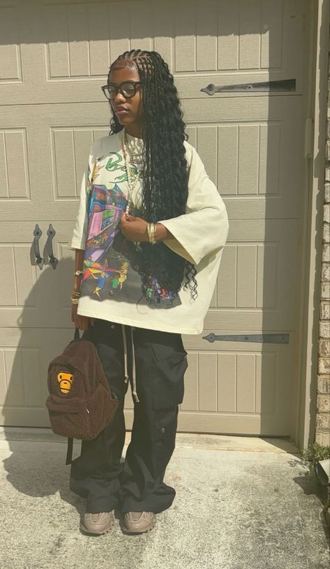 Back To School Outfit Ideas, Stud Outfits, School Outfit Ideas, Fashion Outfit Ideas, Fly Outfit, Back To School Outfit, Tomboy Style Outfits, Streetwear Fashion Women