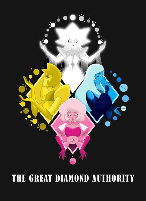 The Great Diamond Authority by Alice-of-Underland The Great Diamond Authority, Great Diamond Authority, Diamond Authority, Steven Universe, Universe, Deviantart, Art