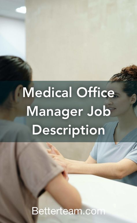 Learn about the key requirements, duties, responsibilities, and skills that should be in a Medical Office Manager Job Description. Medical Office Manager Organization, Medical Office Manager Tips, Medical Assistant Interview Questions, Registered Medical Assistant, Medical Office Manager, Medical Assistant Job Description, Clinic Manager, Medical Practice Management, Medical Receptionist