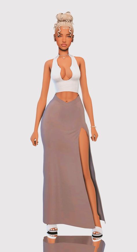 Palmer's Wardrobe Top 1 Top 2 Top 3 Top 4 Skirt 1 Skirt 2 Pants Hair 1 & 2 Huge Thank you to the creators of all this beautiful CC ! @astya96cc @gegesimmer @danitysimmer @thiskollections @iwity @se… Bougie Outfits, Sims Lookbook, Sims Outfits, Sims 4 Piercings, Sims 4 Female Cc, Sims Finds, Sims 4 Clothes Cc, Sims 4 Challenges, Sims 4 Cc Kids Clothing