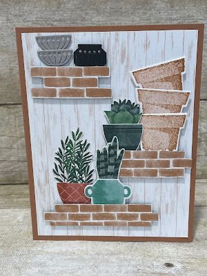 Christi's Creative Crew: Plentiful Plants Day 2 Christmas Lodge, Bloom Where Youre Planted, Nature Card, Bloom Where You Are Planted, Perfect Plants, Stamping Up Cards, Fun Fold Cards, Card Layout, Card Sketches