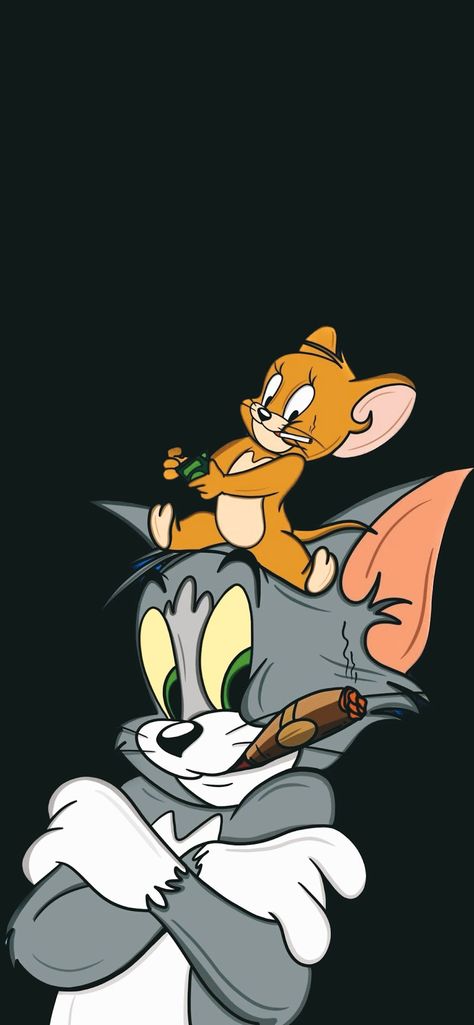 Tom And Jerry Black Wallpaper, Edit App, Mi Wallpaper, Hello Wallpaper, Tom And Jerry Wallpapers, Android Wallpaper Blue, Tom Et Jerry, Cartoons Hd, Disney Character Drawing