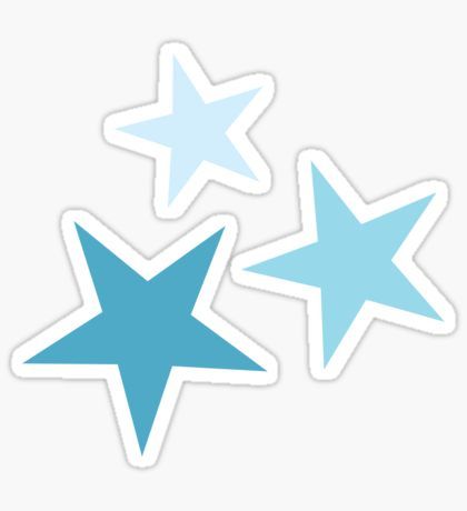 Blue Stickers, Stickers Cool, Red Bubble Stickers, Bubble Stickers, Tumblr Stickers, Hydroflask Stickers, Phone Stickers, Stickers For Sale, Star Stickers