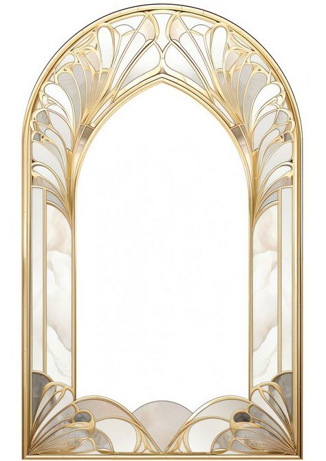 Art Deco Details, Sport Art Direction, Arch Illustration, Art Nouveau Frame, Fleurs Art Nouveau, Arch Art, Gold Gate, Nouveau Architecture, Wedding Background Images