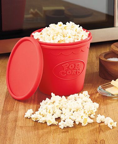 Making popcorn has been brought to a whole new level! This Microwave Popcorn Maker is easy and will have you eating your favorite snack in no time! Snack Bucket, Microwave Popcorn Maker, Hot Popcorn, Microwave Popcorn Popper, Kitchen Devices, Healthy Popcorn, Free Popcorn, Diy Pop, Popcorn Popper