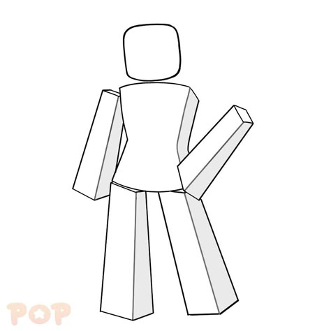 #roblox #robloxbase #blocky #posew #blockyposes Roblox Avatars Drawing Base, Roblox Poses Drawing, Roblox Base Drawing Pose, Roblox Base Drawing, Drawing Base Ideas, Roblox Character Drawing, Character Drawing Base, Roblox Avatar Base, Roblox Sketch