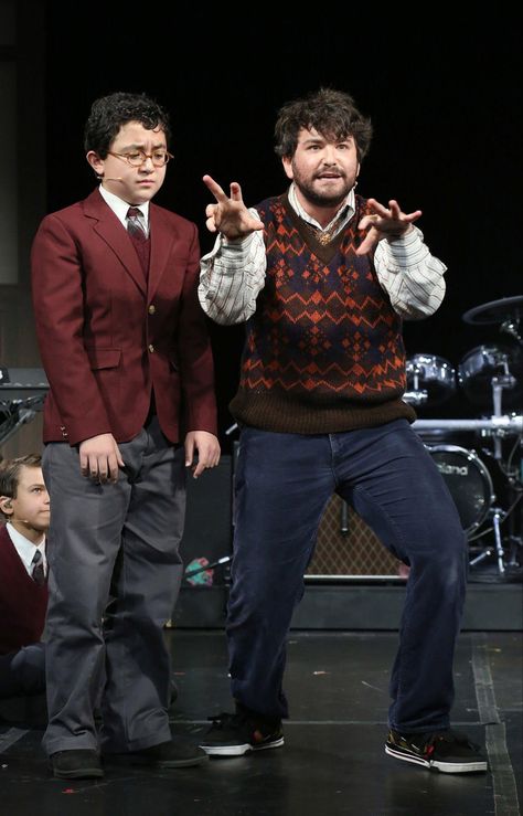 Dewey Finn Alex Brightman, School Of Rock Broadway, Dewey Finn, School Of Rock Musical, Beetlejuice Cast, Musical Theatre Humor, Alex Brightman, Crush Crush, School Of Rock