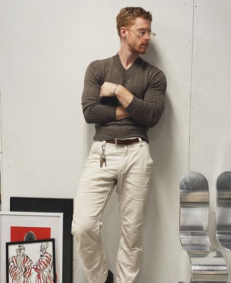 Nicholas Skidmore, Romantic Aesthetic, Style Outfits Men, Ginger Men, March 3, Style For Men, Outfits Men, Men Looks, Say Yes