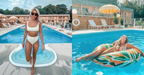 Click 👆👆👆 for the full article! The June Motel, Sauble Beach, Retro Hotel, Vintage Motel, Golden Coast, Blue Lagoon Iceland, Prince Edward County, Beach Yoga, Lake Huron