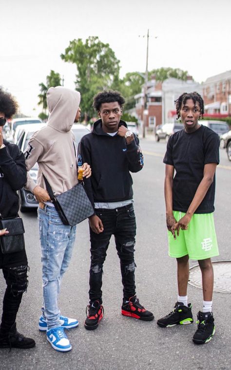 Bronx Outfits, Men Shorts Outfit, Drill Pfp, Dougie B, Shorts Outfit Men, Male Flicks, Ybn Nahmir, Drip Clothing, Us Drip