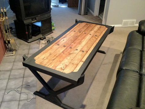 Welding project ideas — Traxxas Forums Homemade Furniture, Diy Welding, Welding Table, Metal Welding, Metal Projects, Welding Art, Table Plans, Table Ideas, Welding Projects