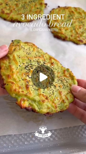 Gym | Fitness | Motivation | Workout on Instagram: "🥑 Craving a guilt-free snack that's both nutritious and delicious? Look no further!

Dive into the world of low-carb indulgence with our 3-Ingredient Avocado Bread! Made with just avocado, egg, and cheese, it's a wholesome treat that satisfies your cravings without compromising on taste or health. Plus, it's straightforward to whip up, whether you prefer baking it in the oven or giving it a crispy finish in the air fryer.
straightforward
Ready to elevate your snack game? Try out this recipe today and join the club of avocado aficionados! Don't forget to hit that follow button for more mouthwatering recipes and fitness tips. Let's embark on this journey to a healthier lifestyle together! 🌱💪

#ınstagood #photooftheday #picoftheday #beaut Avocado Bread, Wholesome Meals, Dinner Desserts, Keto Journey, Guilt Free Snacks, Lime Shrimp, Egg And Cheese, Keto Lifestyle, Keto Cookbook