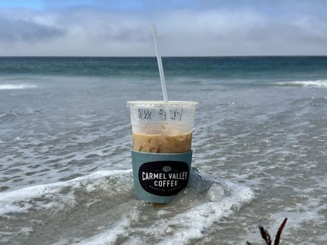 Carmel Coffee, Chocolate Covered Cheesecake, Starbucks Vanilla, Carmel Beach, Simple Syrup Recipes, Starbucks Secret Menu, Homemade Coffee, Best Coffee Shop, Carmel By The Sea