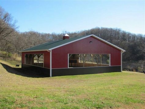 Small arena Small Indoor Horse Arena, Small Indoor Riding Arena, Small Indoor Arena Horse, Small Riding Arena, Small Indoor Arena, Covered Arena, Barn Layout, Glass Garage, Riding Arena