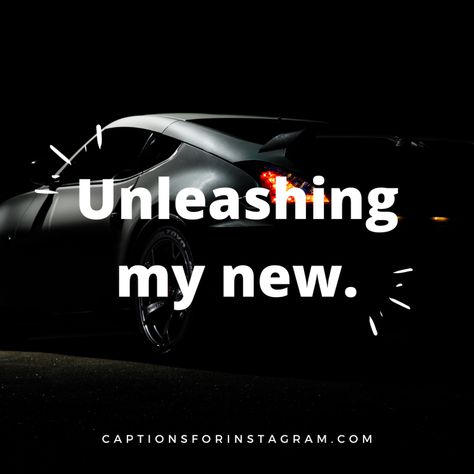 New Car Captions Instagram Story, Car Captions Instagram Sassy, New Car Captions Instagram, Car Captions, Car Quotes For Instagram, Cool Posts, Instagram Captions For Pictures, New Car Quotes, Driving Humor