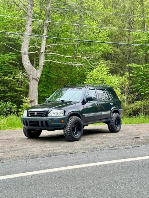 Honda Crv Camping, Honda Crv Awd, Honda Crv 4x4, Crv Rd1, Jimny Suzuki, Adventure Car, Jacked Up Trucks, Car Mods, Car Hacks