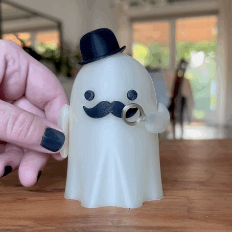 Gentleman Ghost, Distinguished Gentleman, Halloween Inspo, Creative Commons, 3d Print, 3d Printer, Gentleman, 3d Printing, Not Available