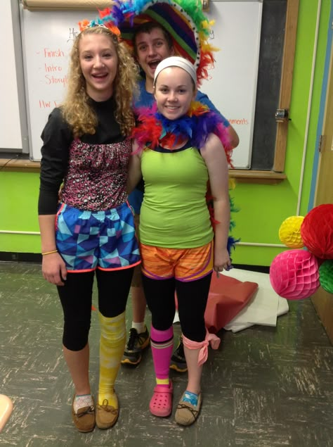 Wacky Wednesday at Sibley East! Crazy Spirit Day Outfits, Spirit Week Wacky Wednesday, Wacky Wednesday Ideas Outfits, Mismatch Spirit Day, Crazy Day Outfits For School, Tacky Dress Up Day, Mismatch Clothes Day At School, Wacky Dress Day At School, Mismatch Day Outfits