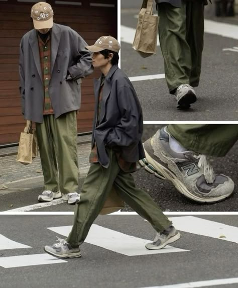 Japanese Streetwear Fashion Men, Japanese Mens Style, Ametora Style Men, Japan Americana Style, City Boy Aesthetic Japan, Japanese Outfits Street Style Men, Japan Streetwear Men, Japan Style Outfits Men, Cityboy Style Japan