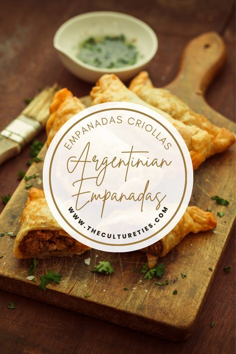 Celebrate National Hispanic Heritage Month with our Argentinian Empanadas! 🇦🇷🥟 Discover the rich flavors of empanadas criollas and bring a taste of Argentina to your kitchen. Check out our recipe! #HispanicHeritageMonth Argentinian Empanadas Dough, Empanadas Recipe Argentina, Argentinian Empanadas Recipe, Peruvian Empanadas Recipe, Argentine Empanadas, Fried Empanadas, Argentinian Empanadas, Empanada Discs, Empanadas Recipe Dough