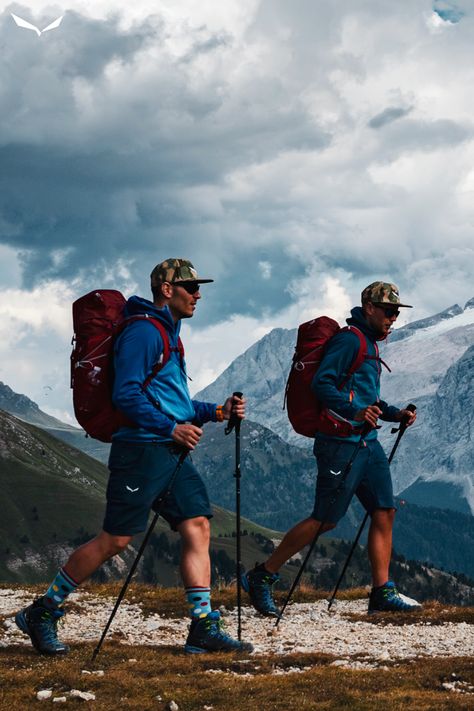 A storm's approaching: we must be ready for anything. #puremountain #trekking #storm Hiking Outfit For Men, Spring Hiking Outfits, Hiking Outfit Men, Trekking Photography, Hiking Attire, Trekking Gear, Hiking Outfits, Spring Hiking, Hiking Poles