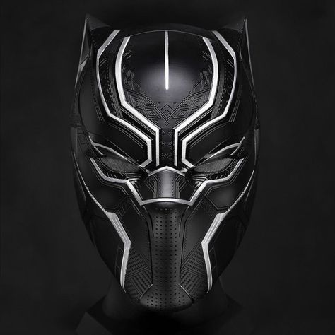 Mask Draw, Black Panther Helmet, Black Panther Mask, Mask Movie, Iron Man Helmet, The Black Panther, Winter Soldier Bucky, Captain America Civil, Marvel Cosplay