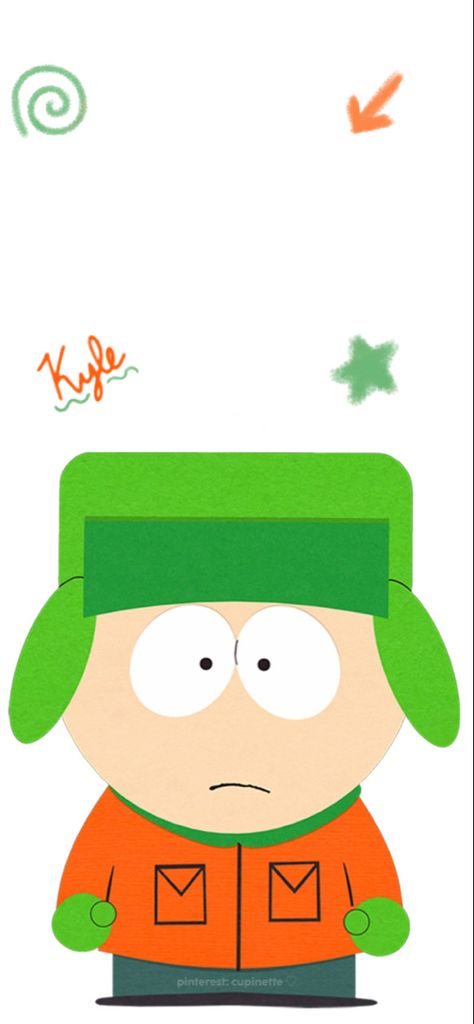 #southpark ios 14 homescreen aesthetic inspo South Park Wallpaper, Chihiro Cosplay, Icona Ios, Yoda Wallpaper, Kyle South Park, Kyle Broflovski, South Park Funny, South Park Characters, Character Wallpaper