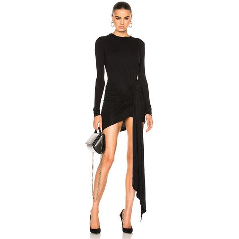 Alexandre Vauthier Soft Stretch Jersey Dress (€1.595) ❤ liked on Polyvore featuring dresses and alexandre vauthier Best Designer Dresses, 2024 Outfits, Nye Outfits, Gossip Girl Fashion, Alexandre Vauthier, Couture Designers, Dress Out, Fashion Design Clothes, Fashion Line