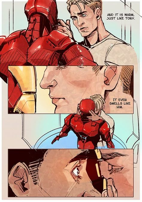 Stony Fanart, Tony Stark Fanart, Tony X Steve, Tony Stark Comic, Steve X Tony, Avengers Fan Art, Stony Avengers, Stony Superfamily, Superfamily Avengers